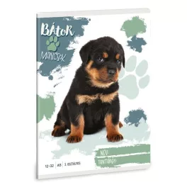   Ars Una Füzet III. Osztályos Bátor Mancsok Rottweiler (5499) 25