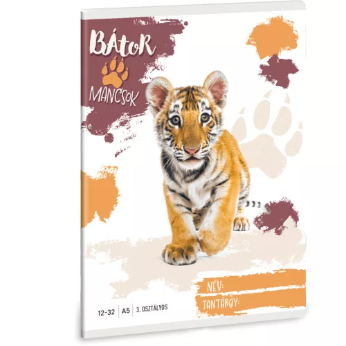 Ars Una Füzet III. Osztályos Bátor Mancsok Tigris (5501) 25