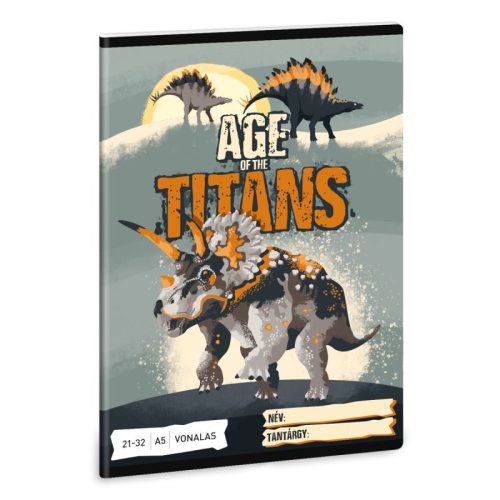 Ars Una Füzet A/5 Vonalas Age Of The Titans 5261