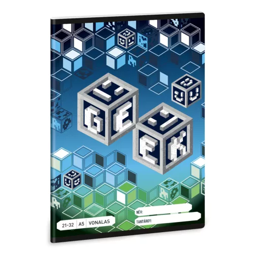 Ars Una Füzet Vonalas A/5 Geek (5539) 26