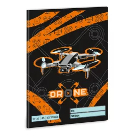 Ars Una Füzet Négyzetrácsos A/5 Drone X (5538) 26