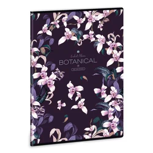 Ars Una Füzet A/4 Extra Kapcsos Sima Botanic Orchid (5021) 20