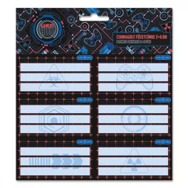   Ars Una Füzetcímke Csomagolt 3x6 Darab Gamers Hud (5525) 26