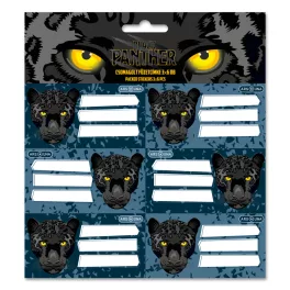   Ars Una Füzetcímke Csomagolt 3x6 Darab Black Panther (5529) 26