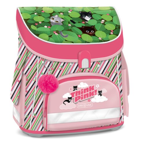 Ars Una Iskolatáska Kompakt Easy Mágneszáras Think-Pink (5462) 25