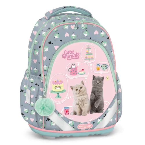 Ars Una Anatómiai Iskolatáska 24 Literes Cute Animals-Tea Party (5532) 26