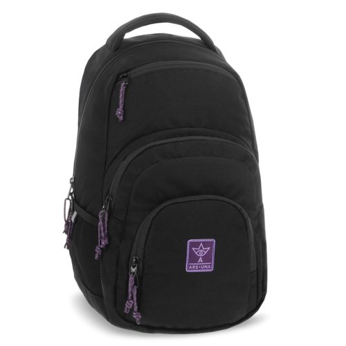 Ars Una Hátizsák AU-2 25 Literes Girls' Black-Violet Cordura (5544) 26