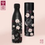 Ars Una Duplafalú Fém Kulacs 500 ml Flowery Black (5374) 24