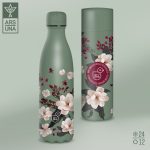 Ars Una Duplafalú Fém Kulacs 500 ml Flowery Pink (5375) 24