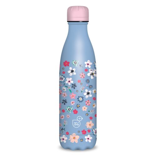 Ars Una Duplafalú Fém Kulacs 500 ml Pearl Blossom Blue (5376) 24