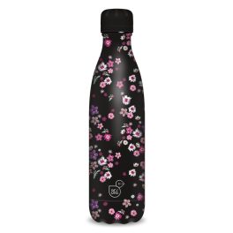   Ars Una Duplafalú Fém Kulacs 500 ml Pearl Blossom Black (5377) 24