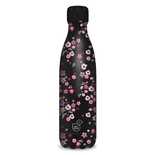 Ars Una Duplafalú Fém Kulacs 500 ml Pearl Blossom Black (5377) 24