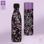 Ars Una Duplafalú Fém Kulacs 500 ml Pearl Blossom Black (5377) 24