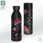 Ars Una Duplafalú Fém Kulacs 600 ml Black Hibiscus (5394) 24