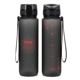 Ars Una Kulacs 1000 ml Dark Grey Motivációs (5133) 25