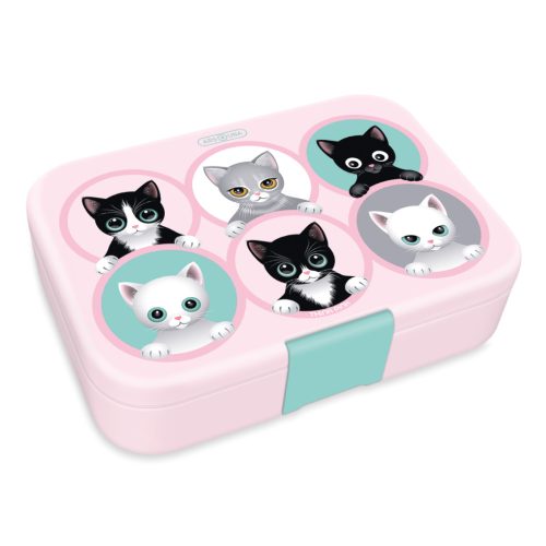 Ars Una Prémium Osztott Uzsonnásdoboz Think Pink (5519) 26