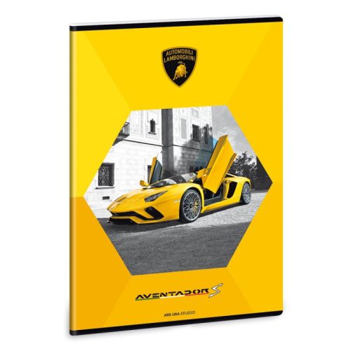 Ars Una A/4 Füzet Kapcsos Négyzethálós Lamborghini