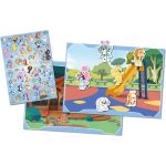 Bluey Matrica Füzet 27x21 cm Visszaszedhető Matricával