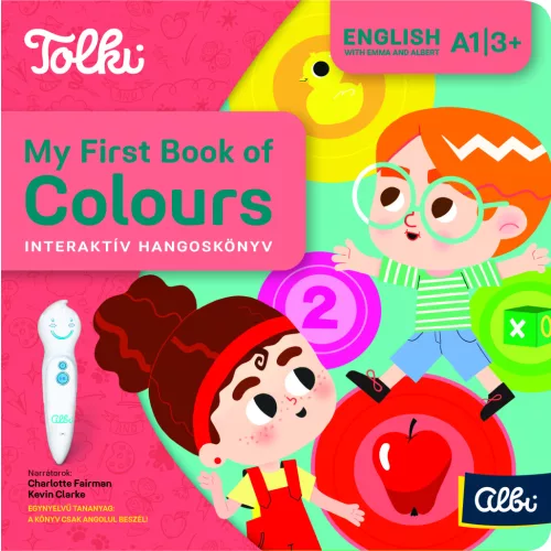 Tolki Interaktív hangoskönyv - My First Book of Colours