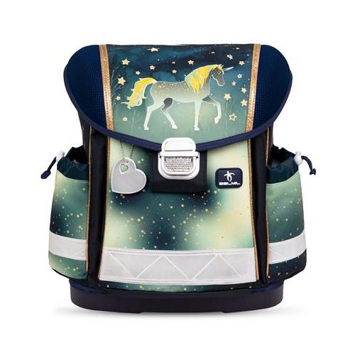 Belmil Merevfalú Iskolatáska Classy 403-13/AG Sparkling Unicorn