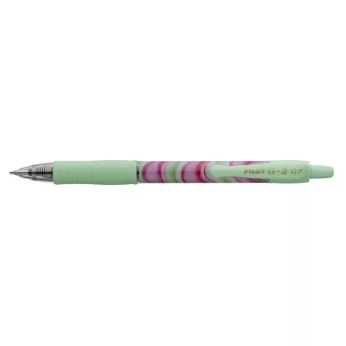 Pilot G2 Zseléstoll 0,7 mm Kék Tinta Zöld Flow