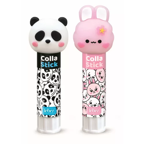 Lebez Ragasztóstift Panda and Bunny Vegyes Mintákban