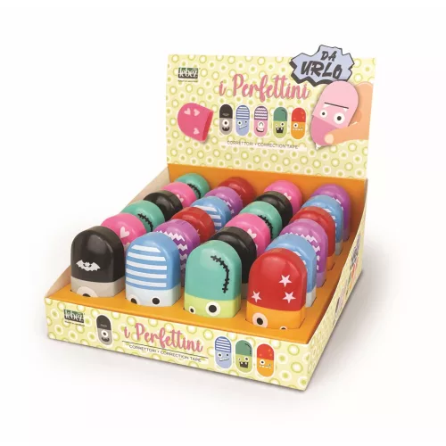 Lebez Hibajavító Roller 5 mm x 6 m Eldobható Monsters Vegyes Mintákban