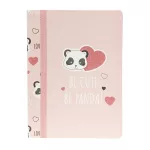 Ancor Füzet A/5 48 Lapos Vonalas Panda Vegyes Minta