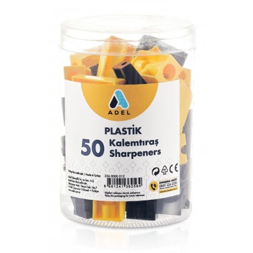 Adel Hegyező 1 Lyukú Műanyag