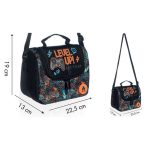 Adel Hűtő És Uzsonnás Táska 25x11 cm Vegyes Minta