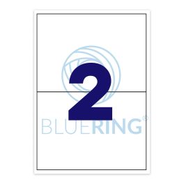   Bluering Univerzális Etikett 210x148 mm 2 címke/lap 100 ív/csomag