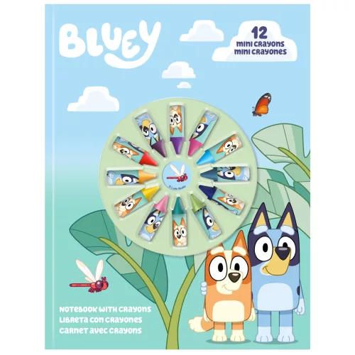 Bluey Füzet A/4 12 Darab Zsíkrétával