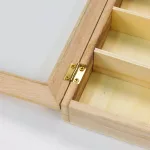 Decorolla Gyöngytartó Doboz Natúr Fa