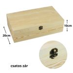 Corolla Fadoboz Natúr 35x20 cm