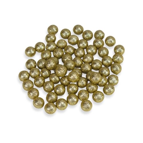 Decorolla Hungarocell Golyó 1,5 cm Csillámos Vegyes Színekben