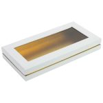 Decorolla Papírdoboz Téglalap Natúr Fehér Belsővel