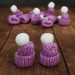 Decorolla Mini Kötött Sapka Vegyes Színekben