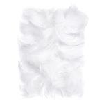 DP Craft Tollpehely 5-12 cm 10 Gramm/Csomag Fehér