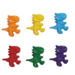 Creative Jungle Zsírkréta Plasztik 6 Darab/Készlet Dínó Formás