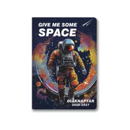Toptimer Diáknaptár B/6 2026-2027 Űrhajós