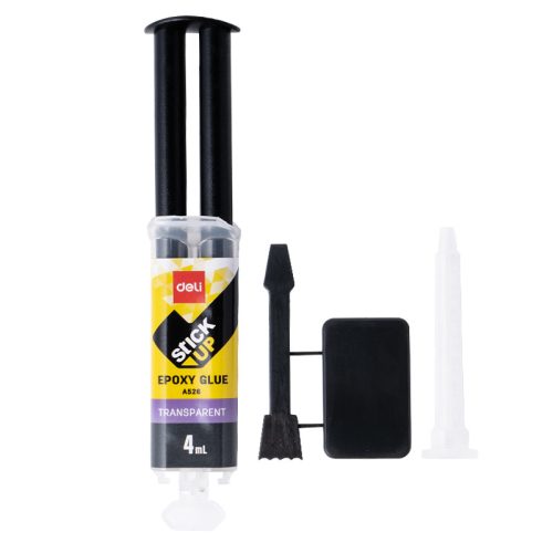 Deli Epoxi Ragasztó Kétkomponensű 4 ml Áttetsző Stick UP