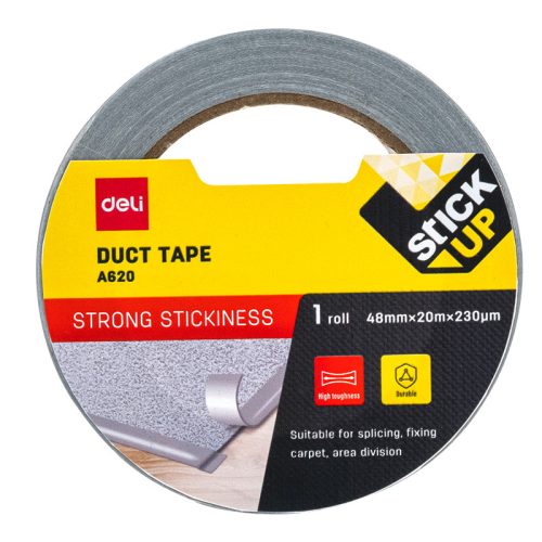 Deli Ragasztószalag Szövetes 48 mm x20 m 230 mic PE Ezüst