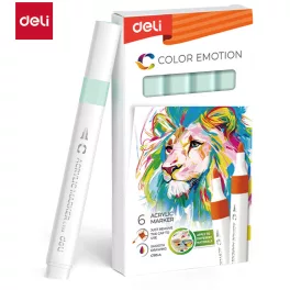   Deli Akril Marker Vízbázisú 1 mm Háromszögletű Light Green 147