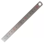 Deli Vonalzó 15 cm Fém Pro