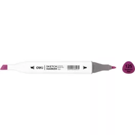   Deli Sketch Marker Kétvégű Alkoholos Fluorescent Rose 125 Color Emotion