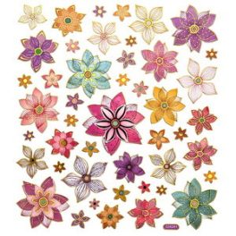DP Craft Matrica 46 Darabos Virágok