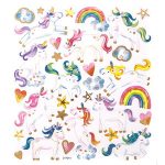 DP Craft Matrica 31 Darabos Unikornisok
