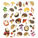 DP Craft Matrica 34 Darabos Sündisznók