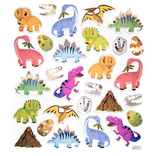 DP Craft Matrica 28 Darabos Dinoszauruszok