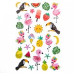 DP Craft Matrica Metálos 3D 29 Darabos Trópusok